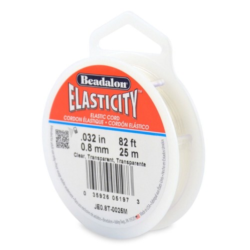 Beadalon elasticity clear - elasticity,