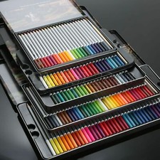 24/36/48/72 Water Color Wooden Pencil Artists Drawing Sketching Water Soluble