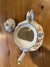 Antique Copeland Spode Teapot, Chinese Rose 629599, about 1815, good condition