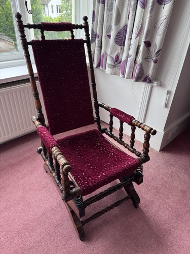 Victorian rocking chair - victorian,