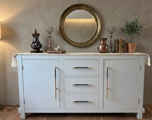 Solid wood light grey - wood,