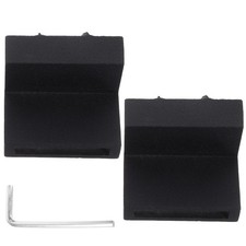 2pcs Aluminium Alloy Barn Door Stopper Replacement Sliding Barn Door Stopper