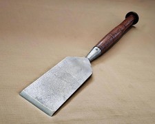 #47 Antique Vtg SAMSON UNION HWD WITHERLY 4" Slick Timber Framing Wood Chisel