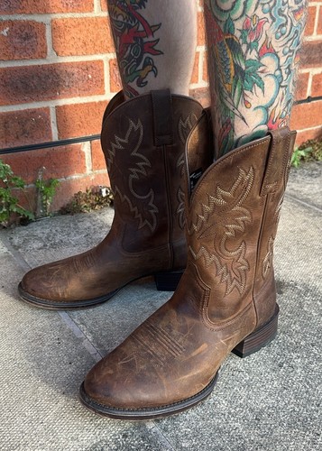 Ariat men stockman brown - ariat,