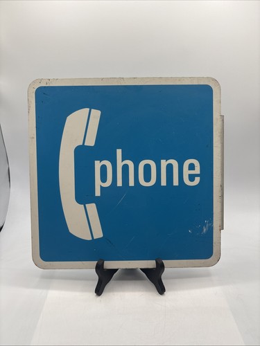 Vintage public telephone pay - public,
