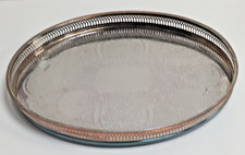 Cavalier Silver Plated Oval