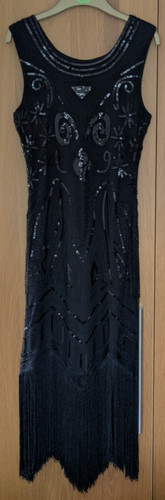 1920s flapper style - flapper, black