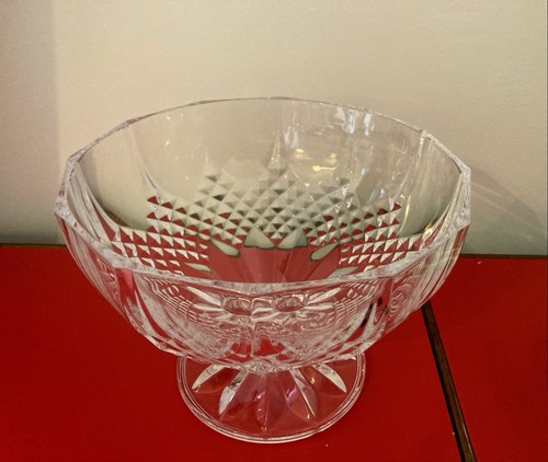 Vintage clear glass - clear, bowl