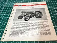 Massey Ferguson 175 tractor. brochure