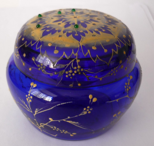 Antique moser cobalt - antique,