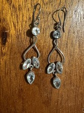 sterling silver earrings With Natural Gemstones 
