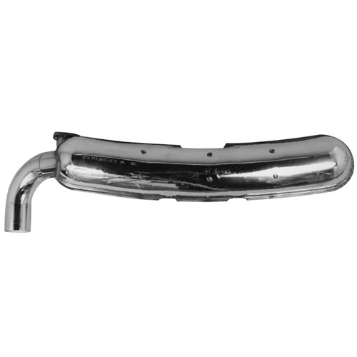 Sports exhaust rear - rear, silencer