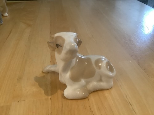 Szeiler studio pottery - pottery, cow