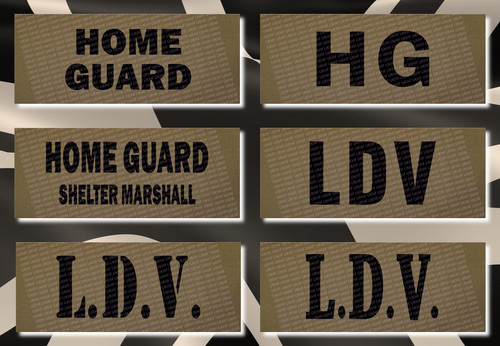 Ww2 home guard ldv brassard - home,