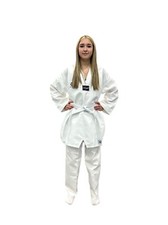 Best Adult Taekwondo Uniform TKD WT Suit White Collar Men Women  Dobok Sport