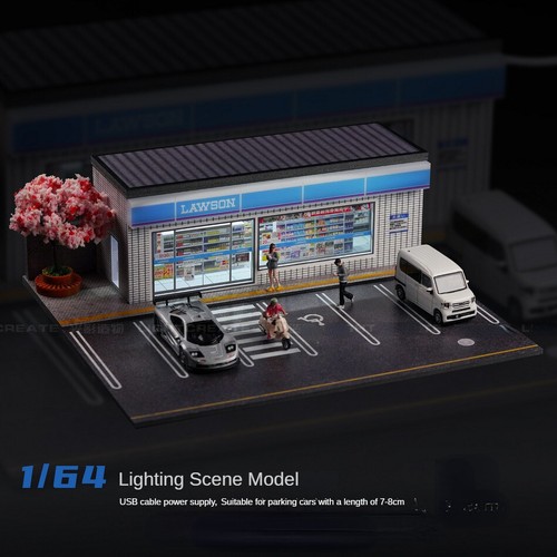 Scale diorama car - 1:64,