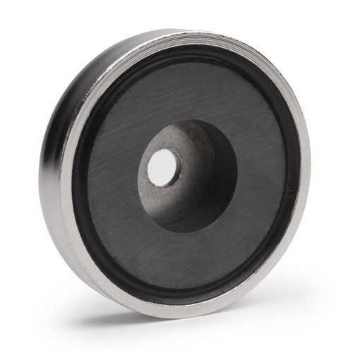 Recovery pot magnet clamping - pot,