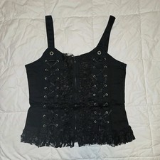 Dead Threads Goth Corset Top