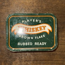 Players Whiskey Flake Empty