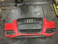 Audi A3 8p Black Edition Front Bumper Complete Misano Red 2009-2012 Facelift  