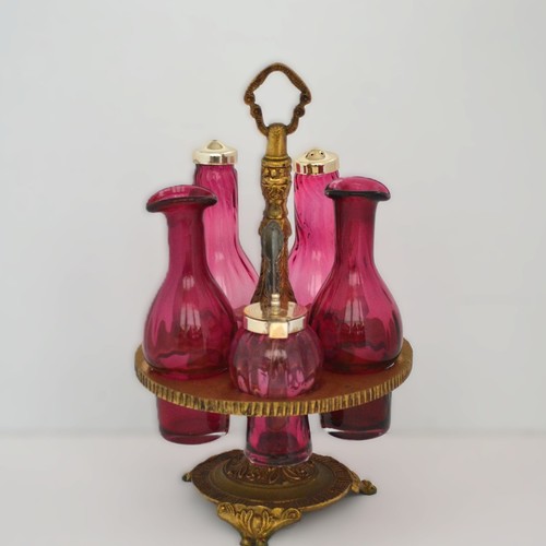 Antique cranberry glass - antique,