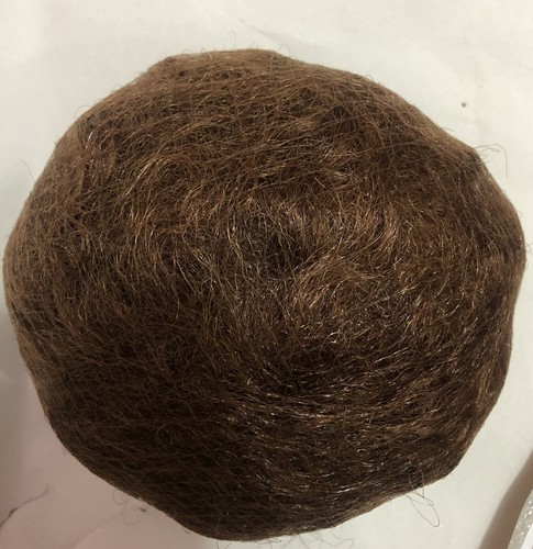Hair padding chignon brown - ***hair,
