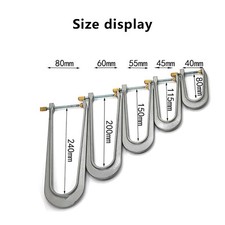 5pcs Violin Bass Bar Clamps