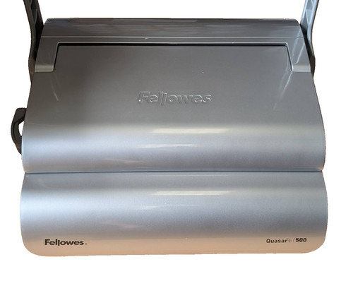 Fellowes quasar 500 manual - 500,