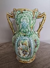 Glazed Majolica Art Pottery