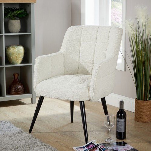 Accent chair boucle - accent,
