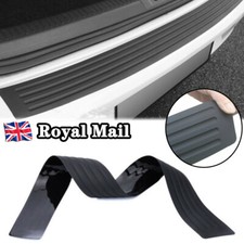 Car Rear Sill Plate Guard Bumper Protector Pad Cover Anti-Scratch Strip Rubber K