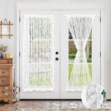 French Door Sheer Curtains