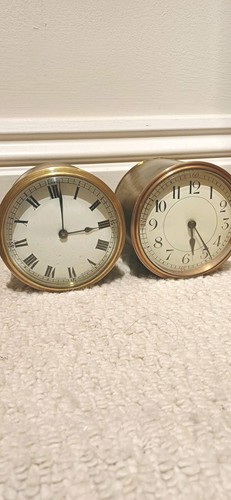 Two antique insert clock - antique,