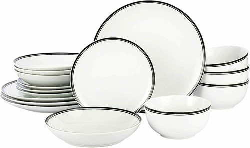 16pc dinner set - round, square