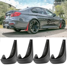 For 5 Series E60 E61 E63 4pcs Black Mud Flaps Splash Guards Splashguards Kit