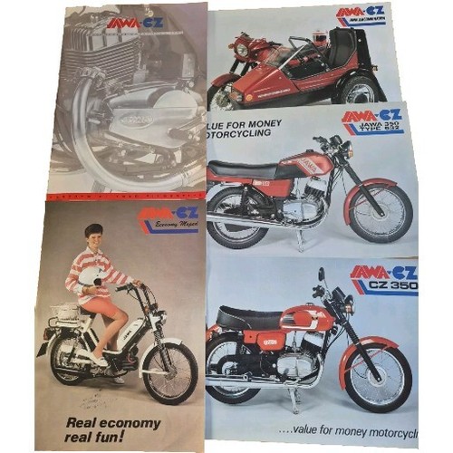 Jawa motorcycle range - cz, uk