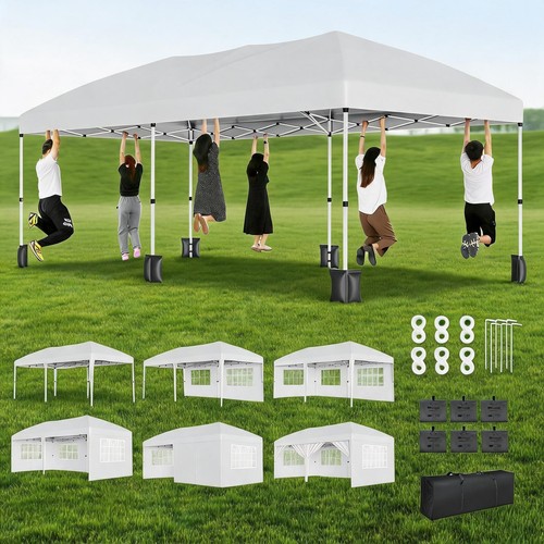 Pop up canopy w - 10'/20',