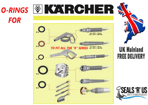 Karcher pressure washer ring - washer, o-ring