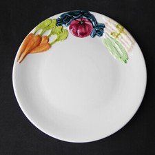 ASSIETTE en barbotine forme