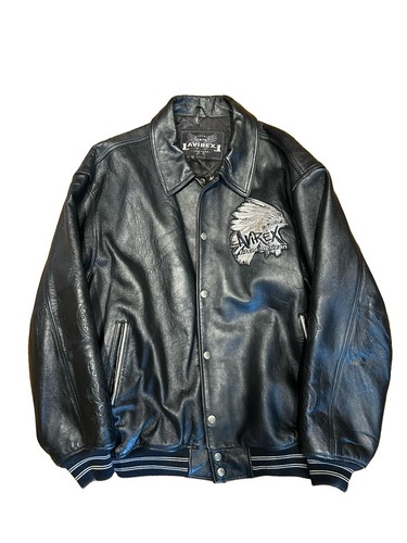 Avirex men leather jacket - avirex, men's