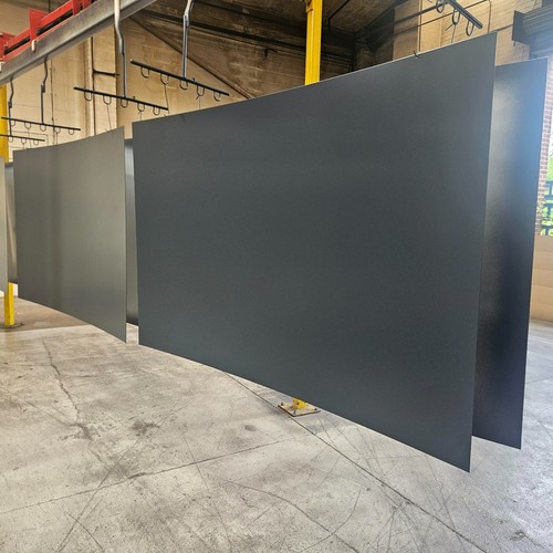 Powder coated aluminium - coated, sheet