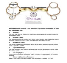 Amidale Universal 3 Ring Gag