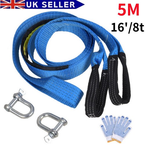Ton tow towing pull rope - 8,