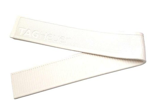 Tag heuer white - strap, 22mm