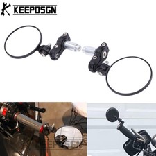 7/8" Handle Bar End Rear View