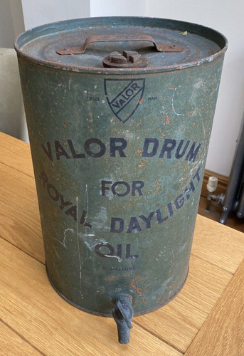 Vintage gallon valor drum - 5,