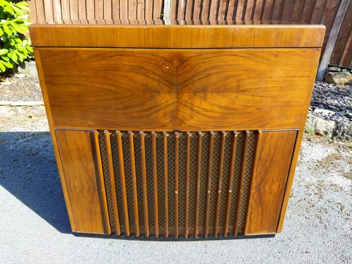 1950 radiogram hifi cabinet - 1950's,