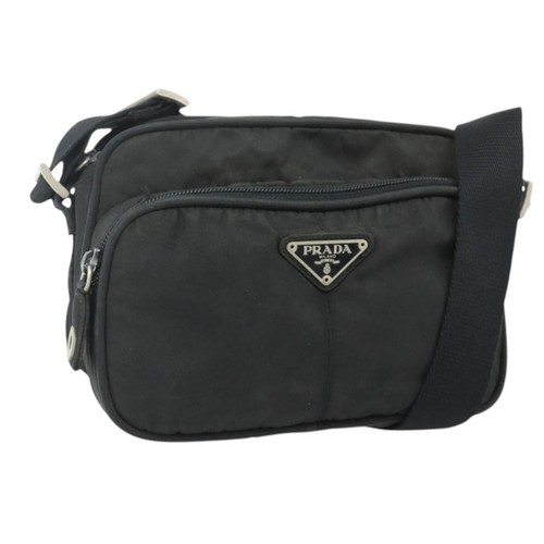 Prada shoulder bag nylon black - bag,