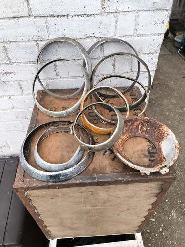 Vintage classic car headlight - car,