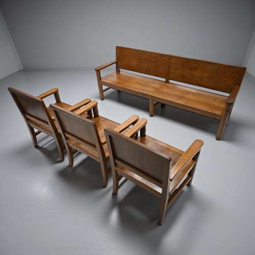 Large french deco bench 3 - deco, &